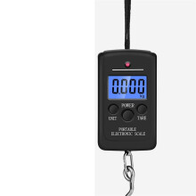 Digital Portable Luggage Scale, Blue Backlight Hanging Hook, Auto Calibration for Travel/Fishing