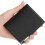 Leather Passport Holder Wallet Slim Durable Travel Organizer with MultiPockets 02 Black 5