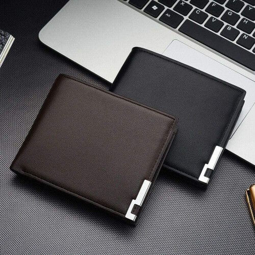 Leather Passport Holder Wallet Slim Durable Travel Organizer with MultiPockets 02 Black 1