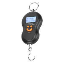Digital Luggage Scale with Backlit Display, Compact Travel Hanging Weight Checker for Suitcase