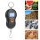 Digital Luggage Scale with Backlit Display, Compact Travel Hanging Weight Checker for Suitcase 2