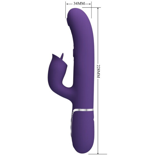 PRETTY LOVE Vibratore Viola 2