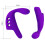 PRETTY LOVE Vibratore Viola 10