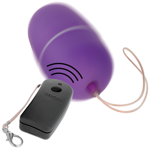 ONLINE - REMOTE CONTROLLED VIBRATING EGG PURPLE 2