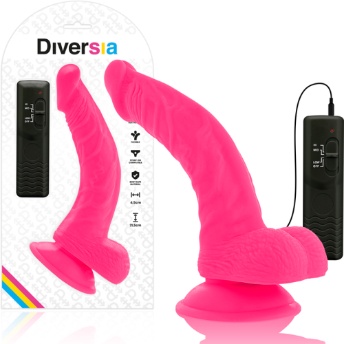 DIVERSIA Vibratore Rosa