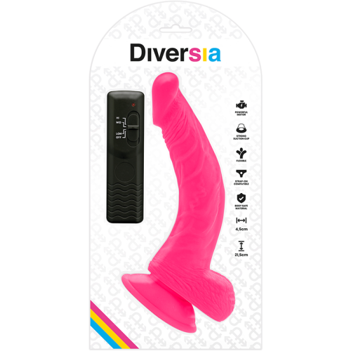 DIVERSIA Vibratore Rosa 2