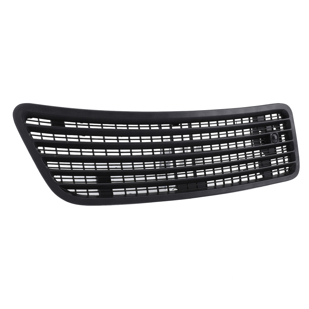 Hood Bonnet Upper Grill Vent Trim For S-Class W221 2007-2013 Black 4211384833412