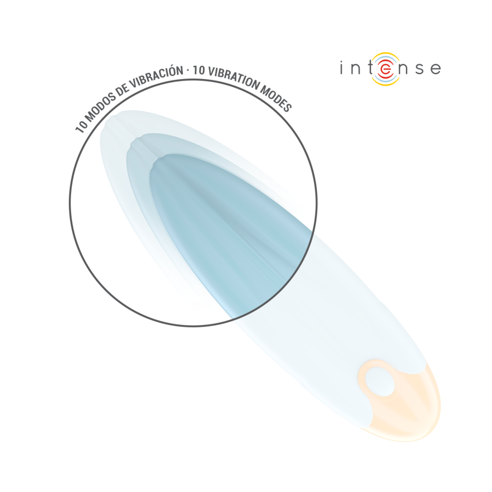 Intense Fun Blue Intense - Mike Vibrating Bullet 10 Vibrations