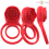 INTENSE - GAIL STIMULATOR ROSE 10 VIBRATIONS RED REMOTE CONTROL 2