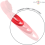INTENSE - GAIL STIMULATOR ROSE 10 VIBRATIONS RED REMOTE CONTROL 3