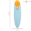 INTENSE - MIKE VIBRATING BULLET 10 VIBRATIONS BLUE 3