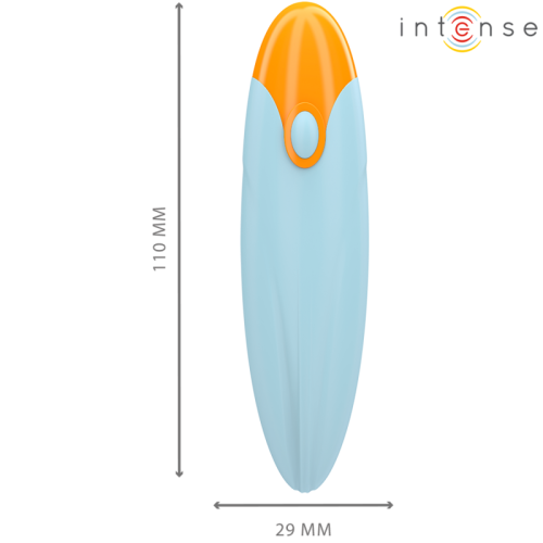 INTENSE - MIKE VIBRATING BULLET 10 VIBRATIONS BLUE 2
