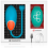 WEARWATCH Vibratore con Telecomando Blu 3