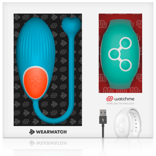 WEARWATCH Vibratore con Telecomando Blu 2