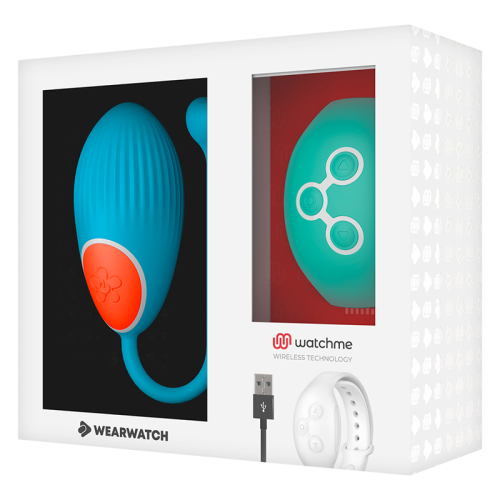WEARWATCH Vibratore con Telecomando Blu 1