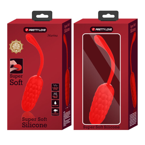 PRETTY LOVE Vibratore Rosso