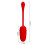 PRETTY LOVE Vibratore Rosso 7