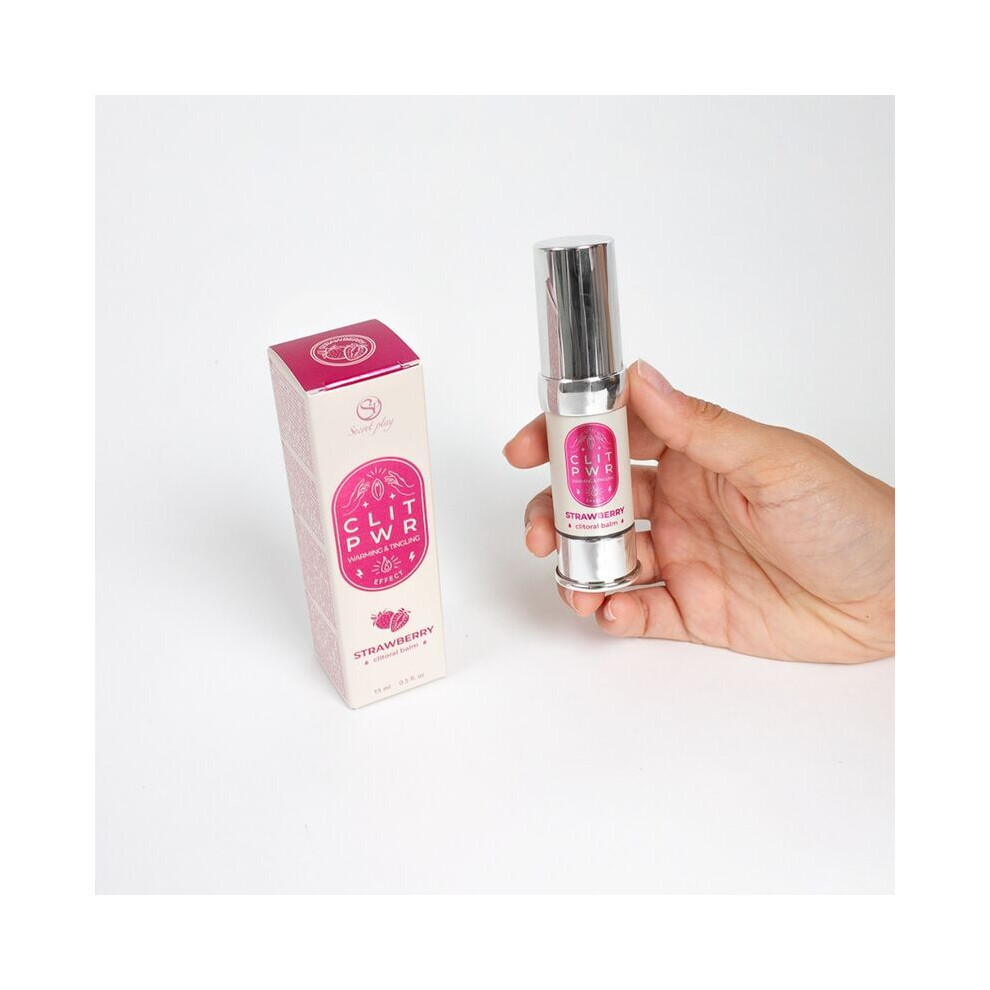 Secretplay Cosmetic Secret Play - Clit Pwr Strawberry Clitoris Balm