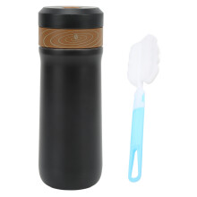 Reisekaffeemaschine aus Edelstahl, French Press, 320 ml