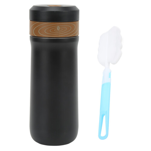 Cafetera de viaje de émbolo de acero inoxidable de 320 ml