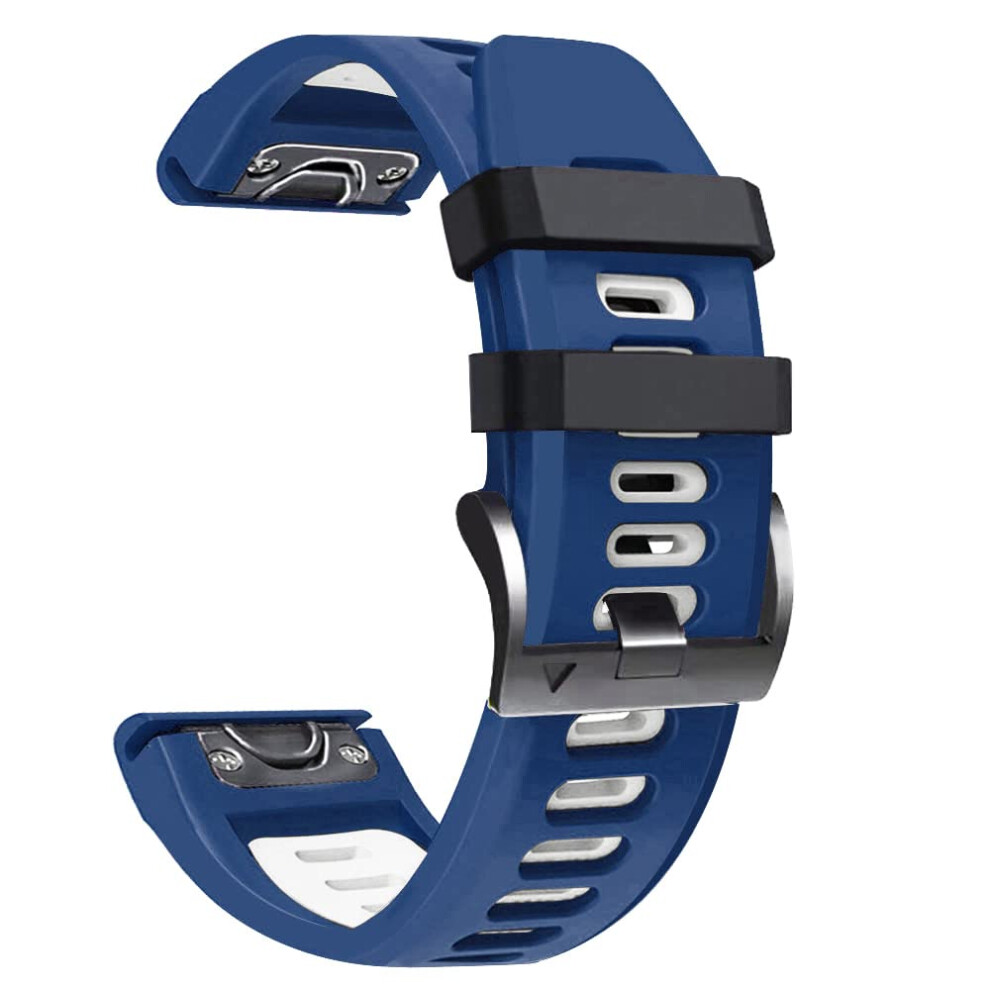 26Mm Quick Release Silicone Strap Replacement For Garmin Fenix 6 5X Plus 3 3Hr Sports Watch 9092120390674