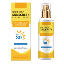 Hair Sunscreen Spray SPF 30 UV Protection for Scalp and Colored Hair, Lightweight NonGreasy