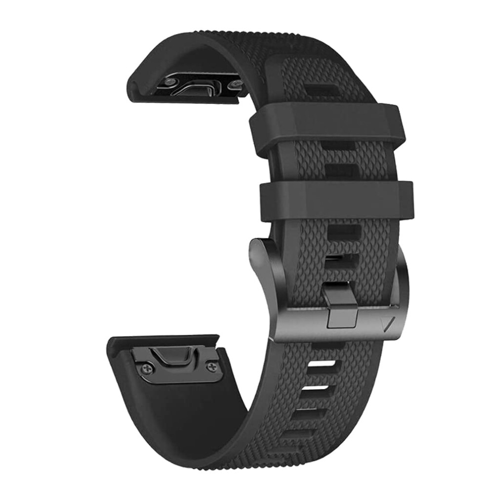 26Mm Silicone Watch Band Quick Release Strap For Garmin Fenix 7X 6X 5X 3Hr Epix 945 9053599234708