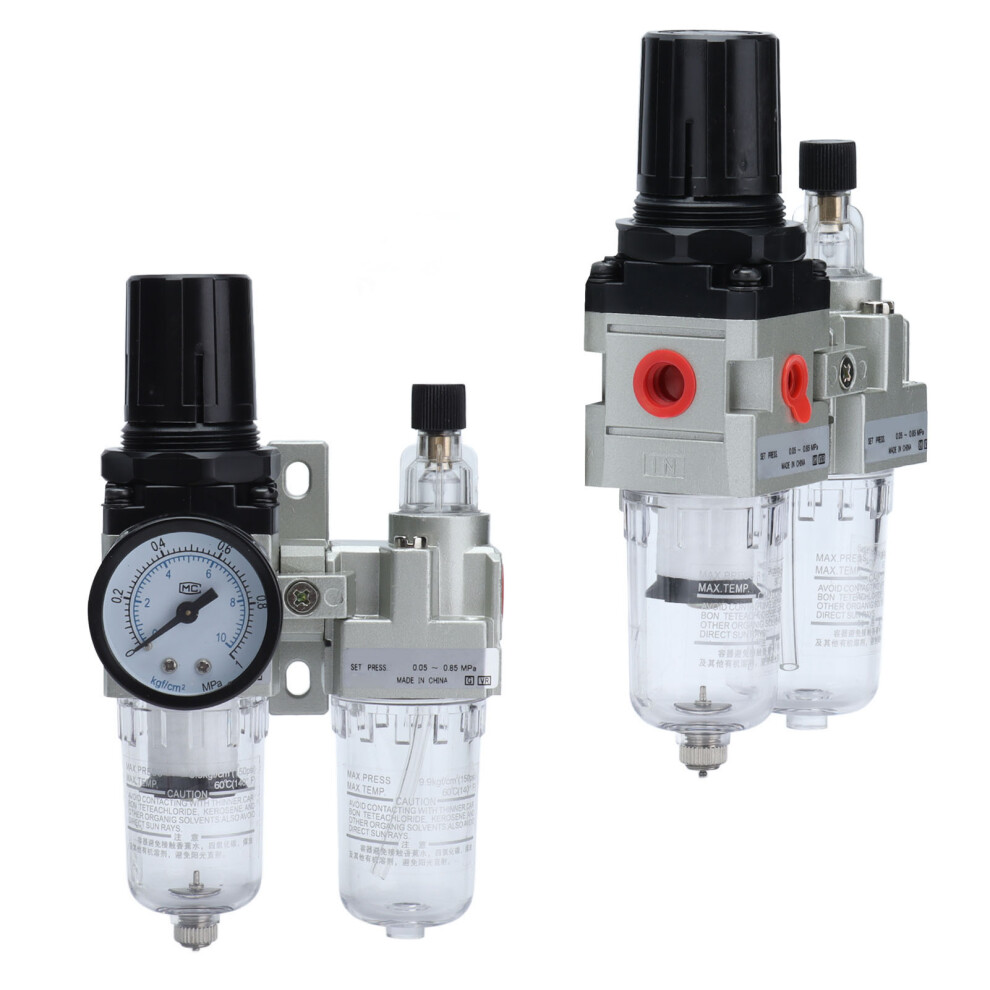 Water Oil Separator Filter Regulator G1/4 To G1 500L/Min 4281391217376