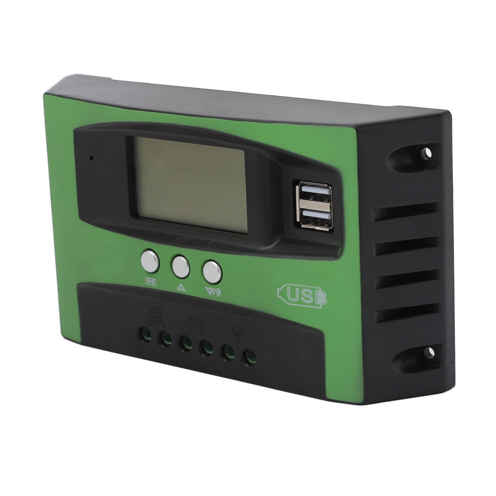 100A Mppt Solar Charge Controller 12V 24V With Dual Usb And Lcd For Home Rv Boat 9169991799186
