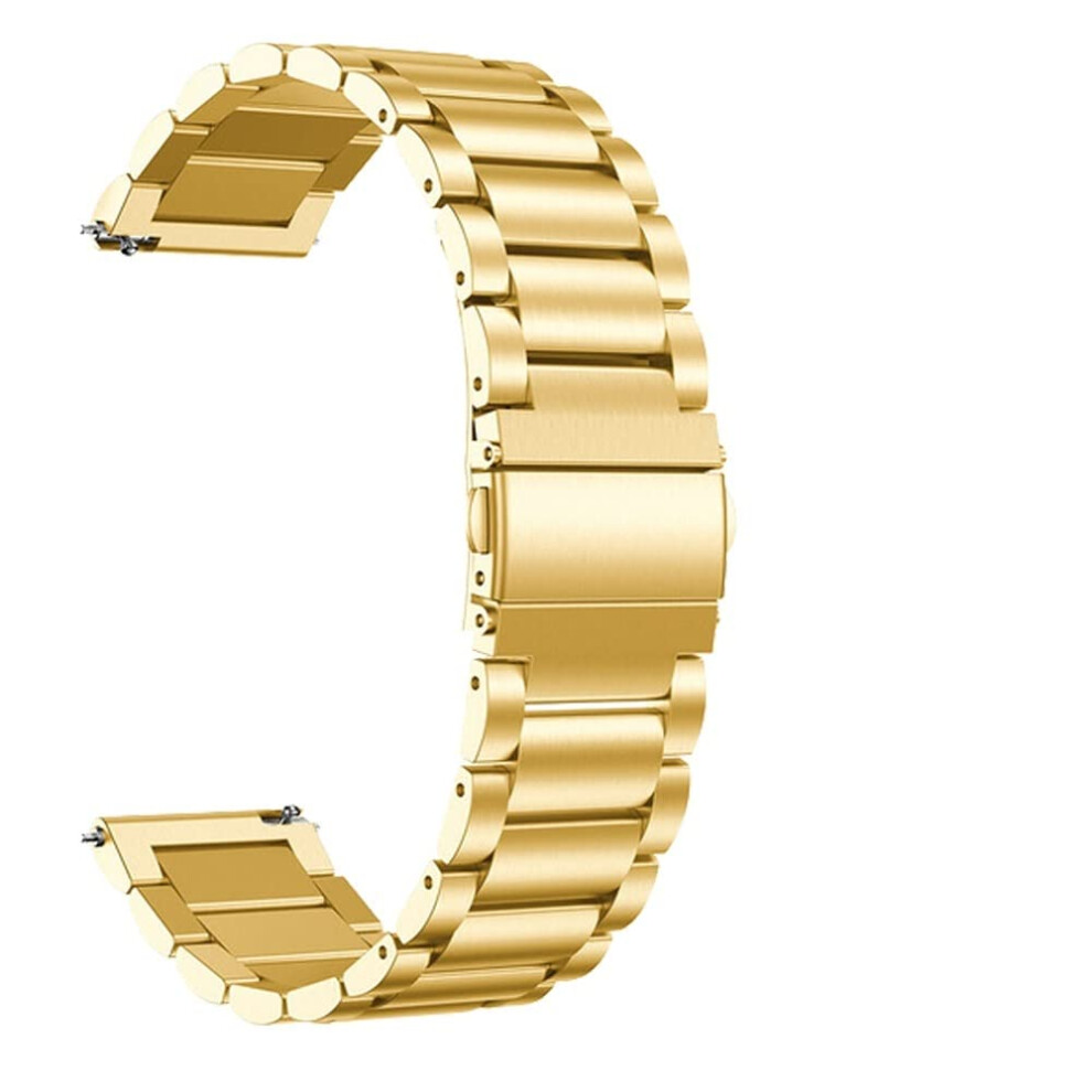 Stainless Steel Quick Release Adjustable Strap For Garmin Venu 2 Watch Gold 9174973749974