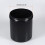 1000ml Plastic Paint Pail with Secure Seal Lid, Stackable Reusable Storage Container, Black 2pcs 2