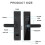 Bluetooth Fingerprint Door Lock for Home, Keyless Entry with App Remote Control 3