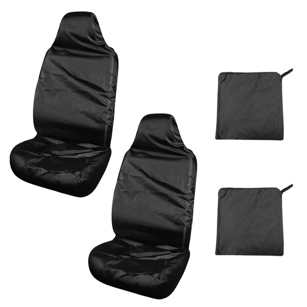 Waterproof Car Seat Cover Protector, Stain Resistant Front Seat Towel For Gym, Sweat, Swimming, Cars, Trucks, Suvs (2Pcs) 9113335891838