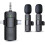 Dual Wireless Lavalier Microphone for iPhone and Android, Noise Reduction, 82ft Range, Deep Grey 2