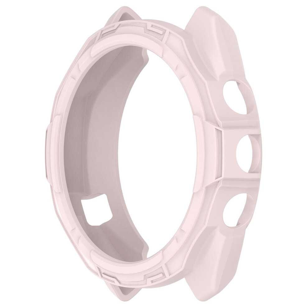 Tpu Impactresistant Smartwatch Protective Bumper Case For Garmin Approach S70 47Mm Pink 9053599236283