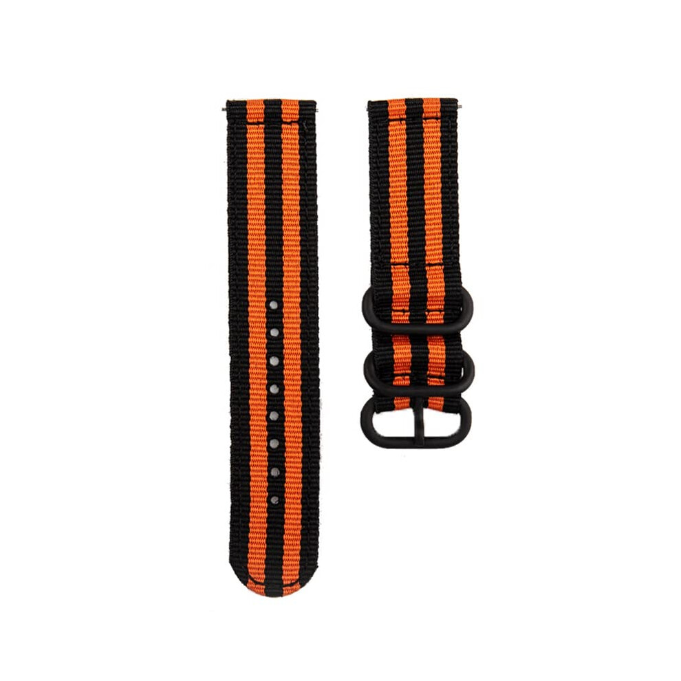 20Mm Nylon Strap Watch Band For Garmin Vivomove Hr Vivoactive 3 Venu Forerunner 245 645 9053599236290