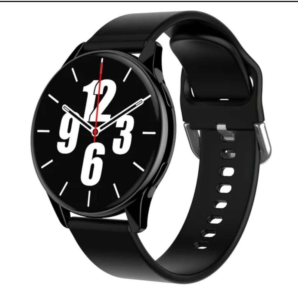 Bluetooth Calling Smartwatch With Fitness Tracker, Heart Rate Monitor, Waterproof, 15Day Battery, Compatible With Apple And Android Black 9174973751120