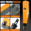 Punch Down Tool for Cat6/Cat5e RJ45 Keystone Termination, Ergonomic Grip, Durable and Precise 3
