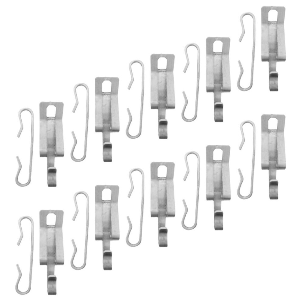 20Pcs Aluminum Heat Cable Roof Clips Kit For Secure Outdoor Gutter Cable Management 9169991802961