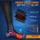 Wireless Gaming Mouse with 1600 DPI Ergonomic Design Black 6