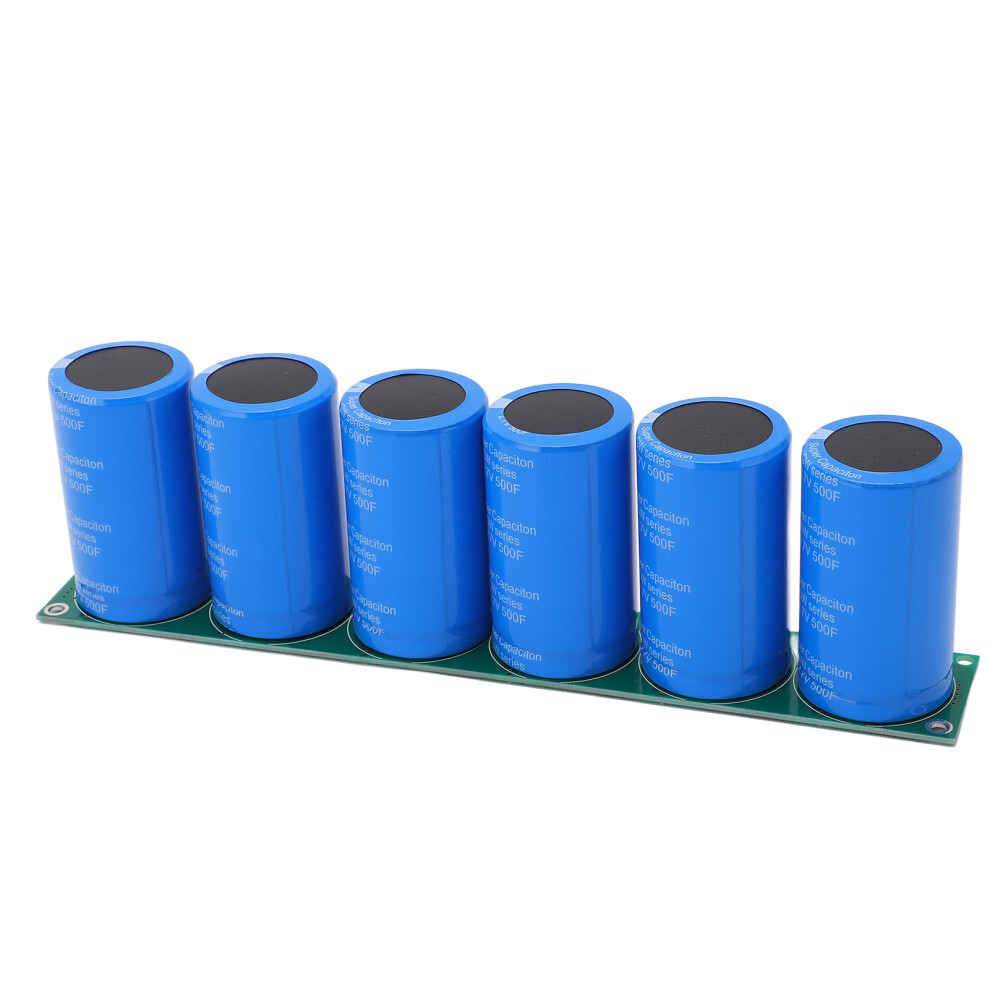 6-In-1 2.7V 500F Super Capacitor Module, 83F 16V Blue 3771383667766