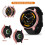 Case with Scratch Resistant Screen Protector and Shockproof Bumper Cover for Garmin Venu 3/3S 2