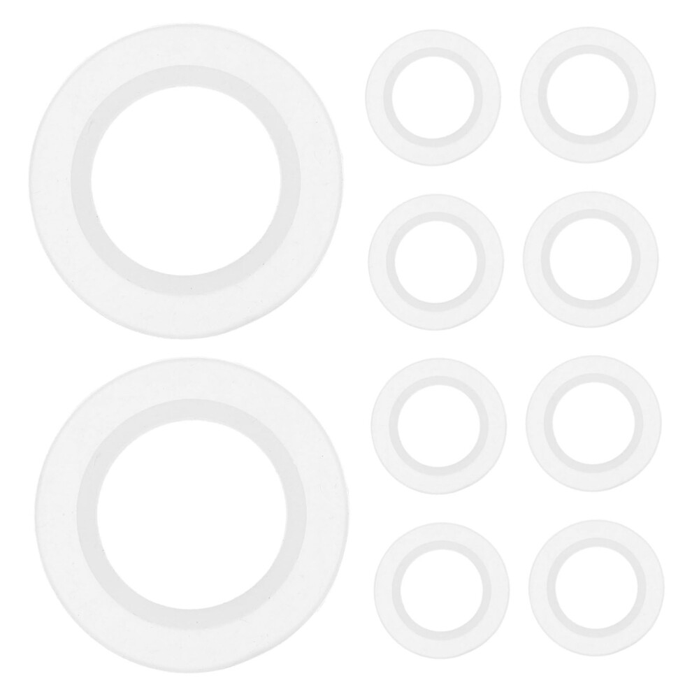 10Pcs Silicone Sink Strainer Gasket Leakproof Seal Rings For Kitchen Bathroom Drain And Overflow 9092120641073