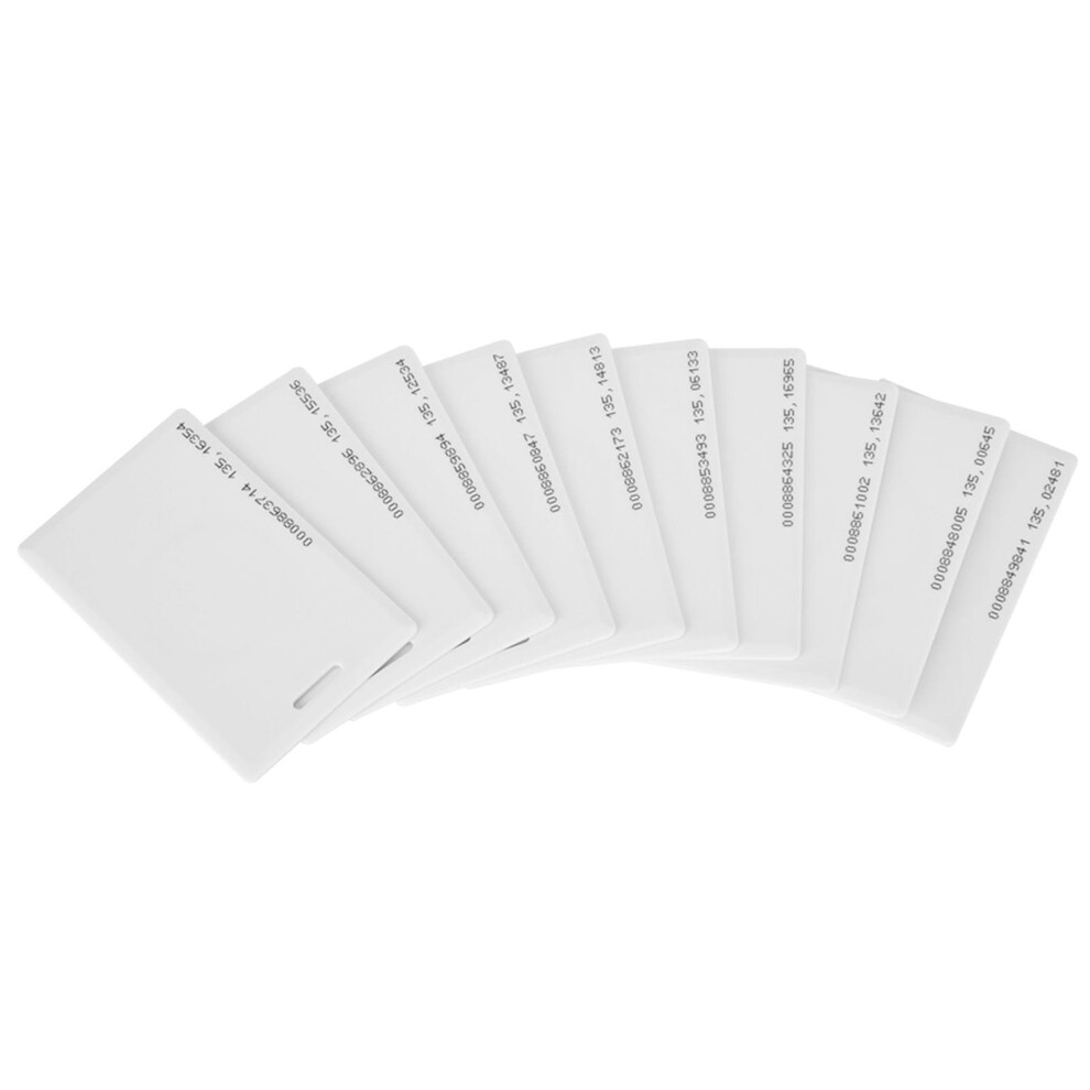 Proximity Cards 125Khz Rfid Access Control Pack Of 10 For Secure Door Entry Systems 9174973752110