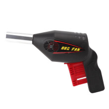 Hand Crank BBQ Air Blower for Charcoal Grill, Battery Fan for Camping and Outdoor Cooking