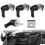 Motorcycle Saddlebag Lock Kit with AntiTheft Lever and Security Bolts for Harley Touring Glide King 1