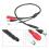 Security Camera Microphone with Cable,  Sensitivity Mini Pickup Mic for DVR CCTV and TV 4