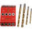 Drill Guide Jig for Cable Railing with Accurate Angles, 4 Hole Sizes, Aluminum Alloy Clamp 4