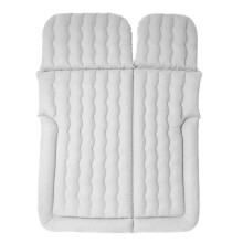 Car Air Mattress for Hyundai ix35 20092015, Grey PVC Flocking Inflatable Bed for Car Camping