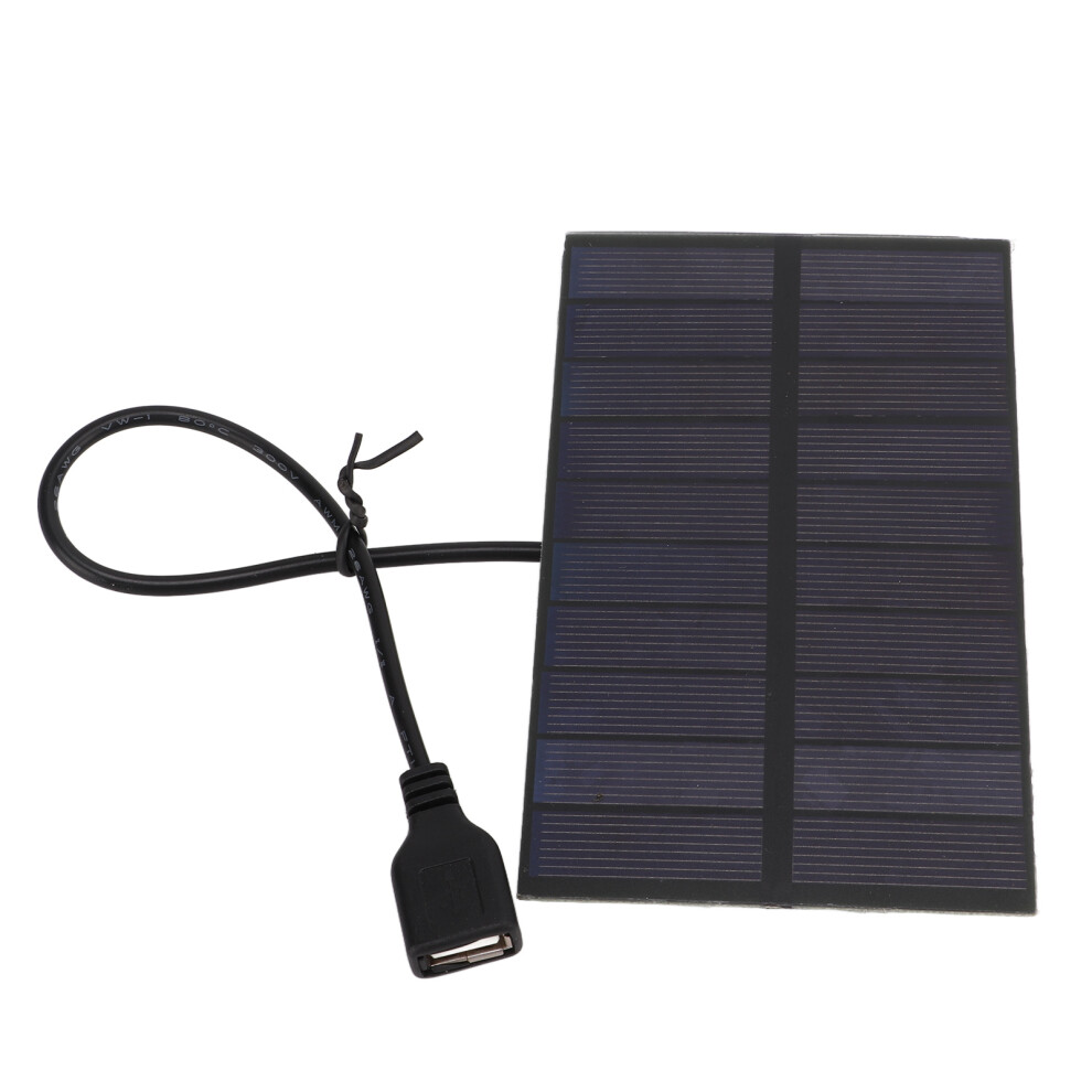 1.5W 5V Monocrystalline Silicon Solar Panel With Usb Interface Flexible Mini 4241391219886